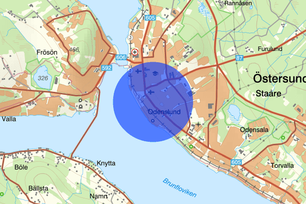 Odenslund 07 mars 06.34, Sammanfattning natt, Jämtlands län