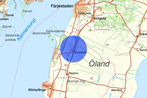 Vickleby 07 mars 05.13, Trafikolycka, singel, Mörbylånga