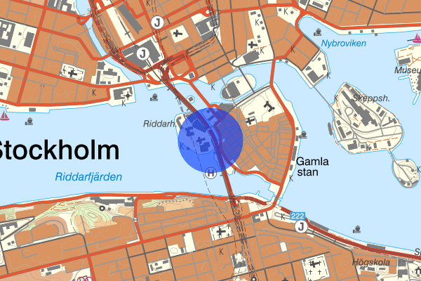 Centralbron 07 mars 12.56, Trafikbrott, Stockholm