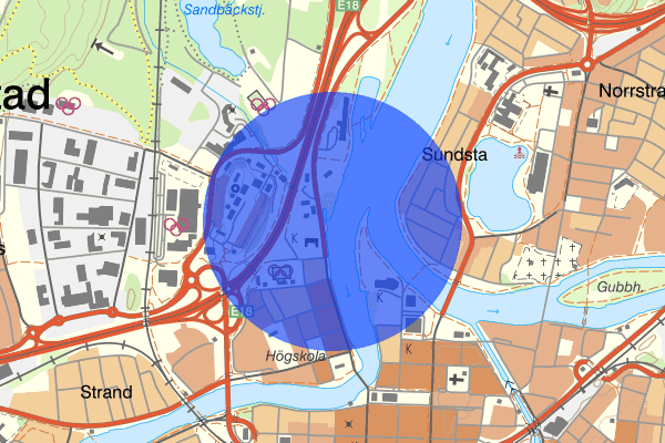 Sandbäcksgatan 09 mars 16.28, Trafikolycka, Karlstad