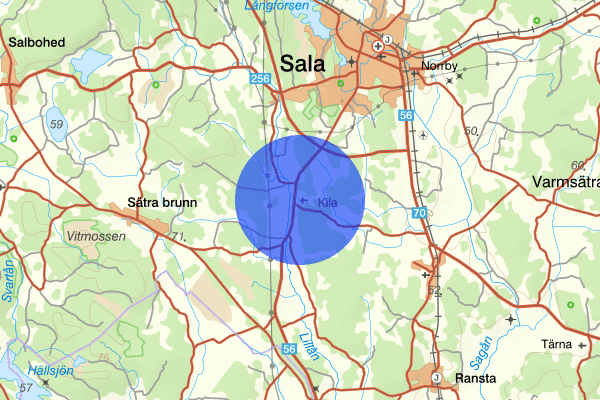 Kila 09 mars 18.19, Djur, Sala