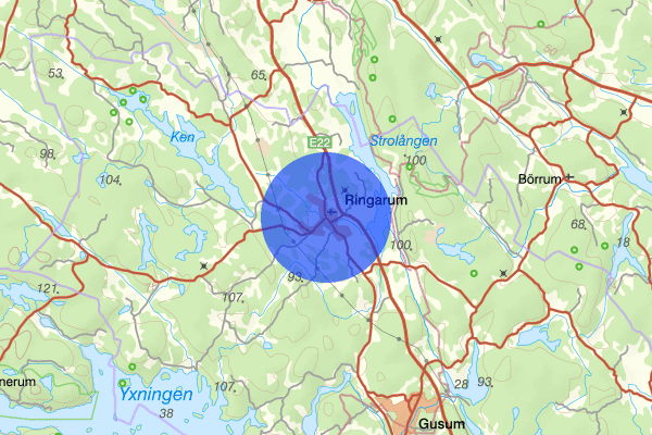 Ringarum 10 mars 20.09, Trafikolycka, personskada, Valdemarsvik