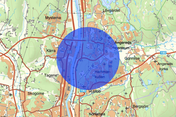 Agnesberg 11 mars 20.49, Trafikolycka, Göteborg