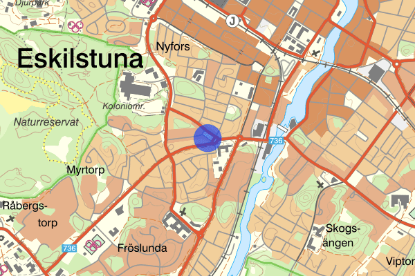 Tuna torg 13 mars 12.37, Olaga hot, Eskilstuna