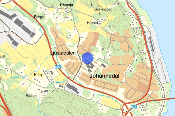 Ljustadalens centrum 13 mars 19.28, Skadegörelse, Sundsvall