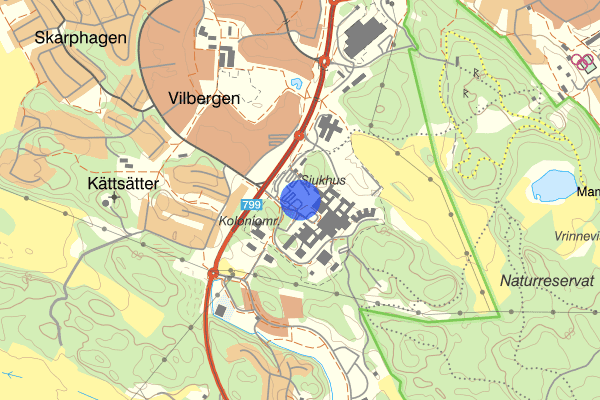 Vrinnevisjukhuset 16 mars 11.02, Trafikolycka, Norrköping