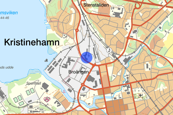 Tågåkeriet i bergslagen verkstadslokaler 18 mars 08.42, Information, Värmlands län