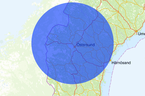 Jämtlands län 18 mars 09.59, Brand, Östersund