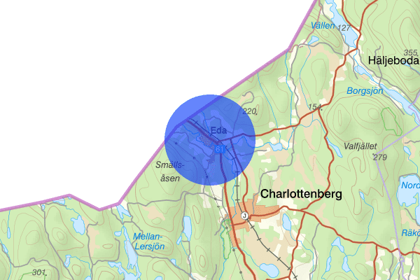 Eda Glasbruk 18 mars 17.36, Trafikbrott, Eda