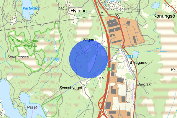 Stigamo Norra - Häradsmarket väg 19 mars 12.32, Trafikolycka, Jönköping