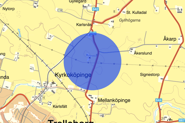 Mellanköpingevägen 19 mars 13.09, Arbetsplatsolycka, Trelleborg