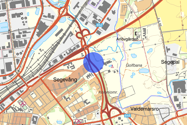 Inre Ringvägen 19 mars 14.37, Trafikolycka, singel, Malmö