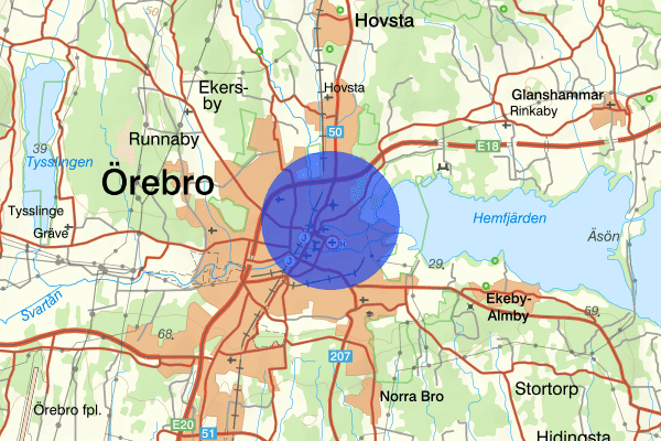 Norr 19 mars 13.17, Rån, Örebro