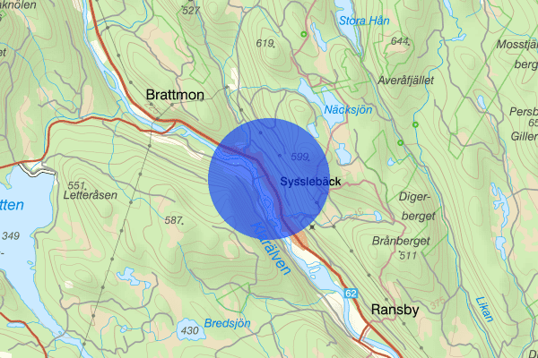 Sysslebäck 19 mars 17.52, Trafikolycka, Torsby