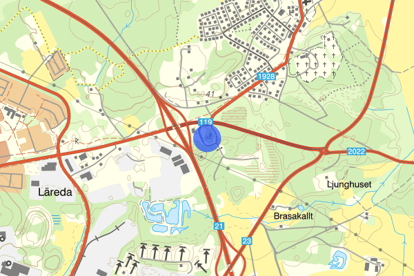 Mackgatan 19 mars 23.24, Skadegörelse, Hässleholm