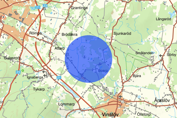 Hässleholms flygplats 21 mars 07.05, Misshandel, Hässleholm