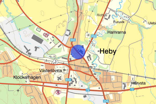 Brogatan 20 mars 23.26, Brand, Heby