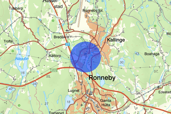 Djupafors 22 mars 19.53, Misshandel, Ronneby