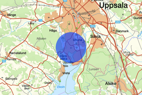 Gottsunda 25 mars 01.44, Stöld, Uppsala