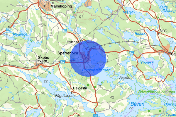 Sparreholm 25 mars 11.16, Trafikolycka, Flen