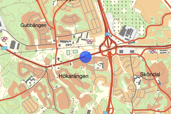 Örbyleden 25 mars 14.04, Trafikolycka, Stockholm