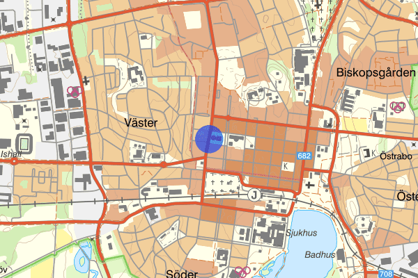 Liedbergsgatan 25 mars 16.10, Trafikolycka, Växjö