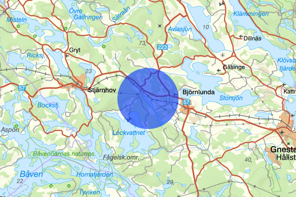 Mälby 26 mars 15.50, Trafikolycka, singel, Gnesta