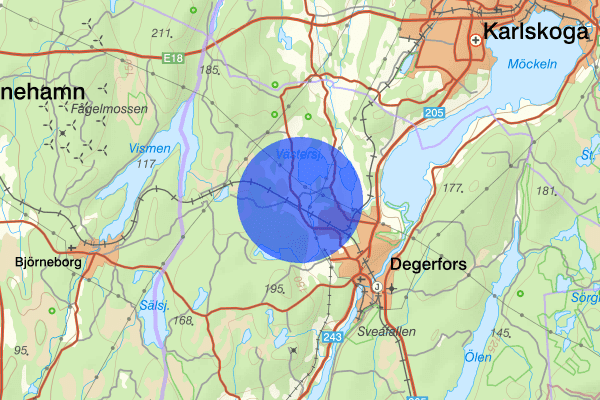 Gräsholmen 27 mars 14.10, Brand, Degerfors