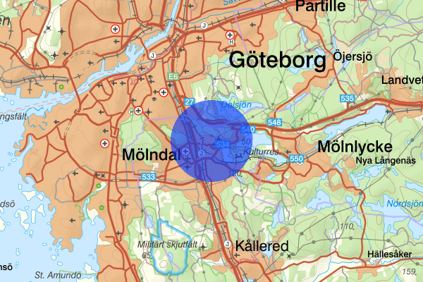 Lackarebäck 27 mars 16.08, Brand, Mölndal