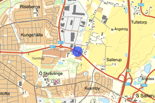 Sallerupsvägen 27 mars 20.47, Trafikolycka, Malmö