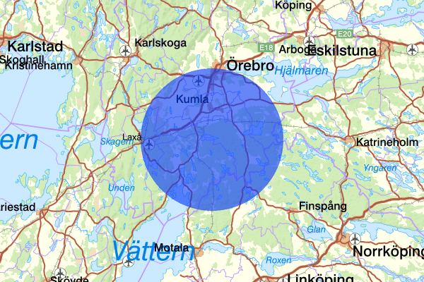  28 mars 07.30, Sammanfattning natt, Örebro län
