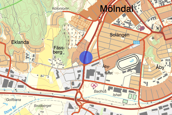 Bifrostgatan 29 mars 05.12, Misshandel, Mölndal