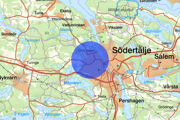 Ronna 30 mars 00.48, Explosion, Södertälje