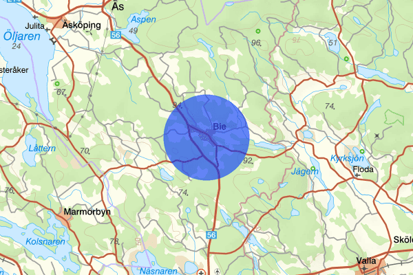 Bie 30 mars 19.05, Trafikolycka, Katrineholm