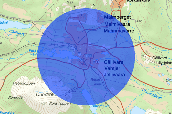Gällivare 30 mars 19.19, Misshandel, Gällivare