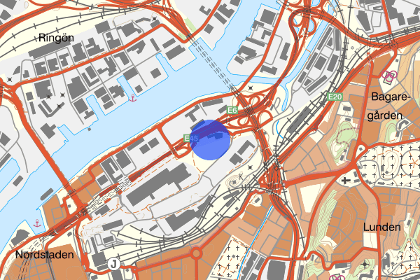 Partihandelsgatan 31 mars 06.48, Brand, Göteborg