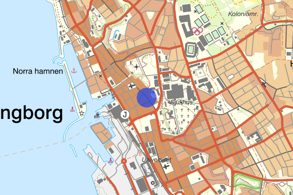 Södra Storgatan 31 mars 07.17, Sjukdom/olycksfall, Helsingborg