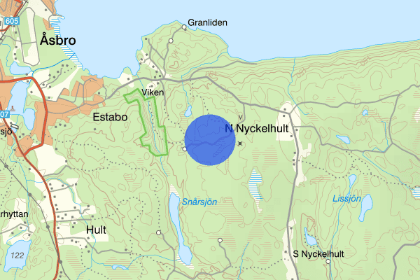 Söder Mosjön 31 mars 17.53, Knivlagen, Örebro