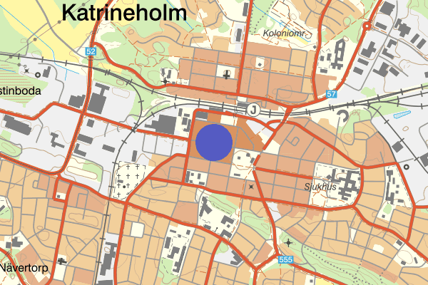 Drottninggatan 01 april 08.22, Rån, Katrineholm