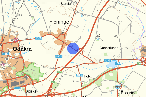 Fleningevägen 01 april 13.27, Trafikolycka, personskada, Helsingborg