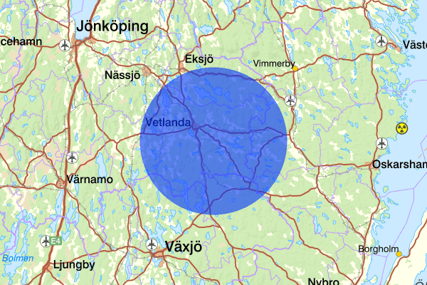  01 april 16.17, Trafikolycka, Vetlanda