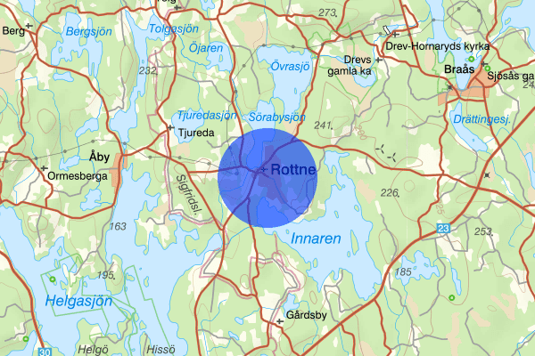 Rottne 01 april 16.23, Trafikolycka, Växjö