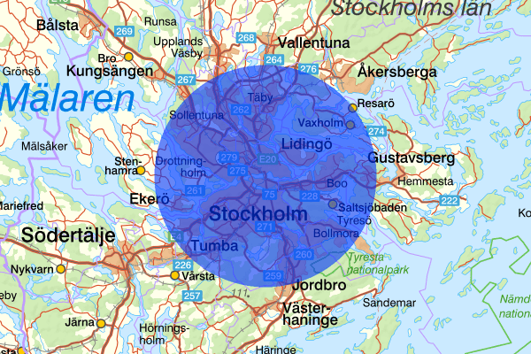 Stockholm 01 april 13.37, Olaga hot, Stockholm