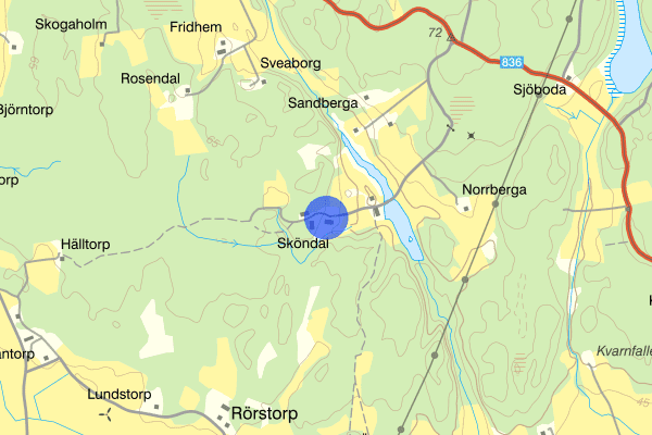 Sköndal 01 april 17.57, Skadegörelse, Lindesberg