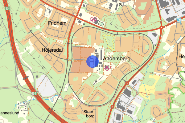 Andersberg Centrum 02 april 05.39, Motorfordon, stöld, Gävle