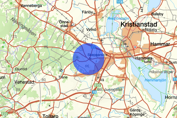 Skepparslöv 04 april 11.18, Trafikolycka, Kristianstad