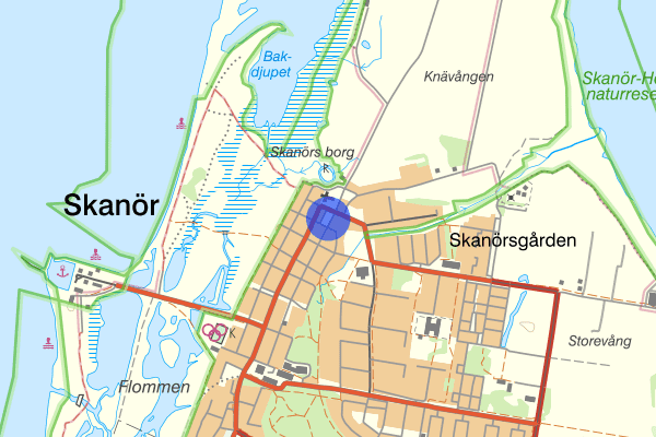 Rådhustorget 04 april 22.18, Knivlagen, Landskrona