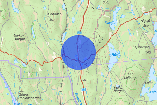 Laxtjärn 05 april 09.34, Trafikolycka, Vansbro