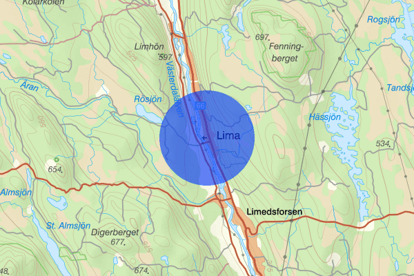 Lima 05 april 11.47, Trafikolycka, Malung-Sälen