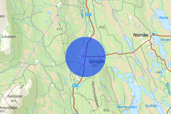 Sörsjön 05 april 11.40, Trafikolycka, Malung-Sälen